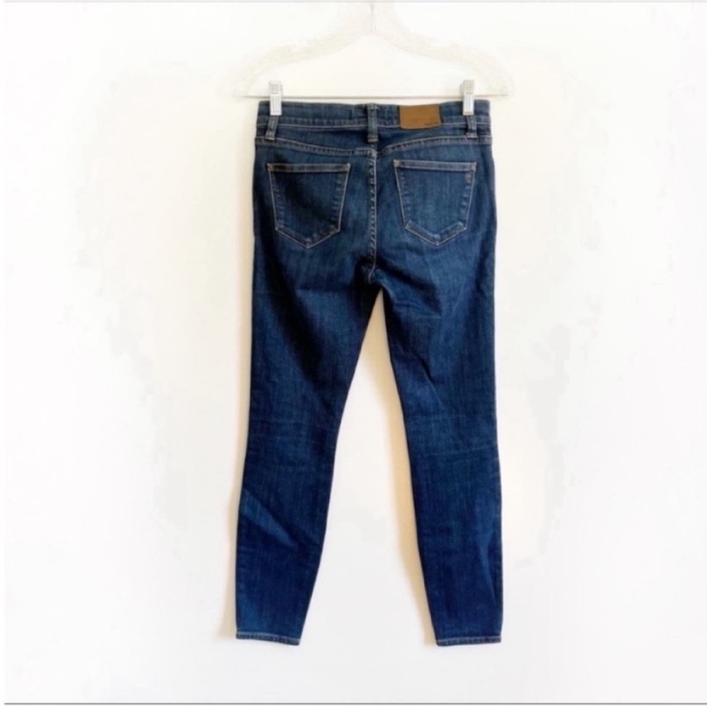 Madewell Skinny Skinny jeans blue mid rise - Picture 7 of 7